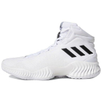 adidas Pro Bounce 2018 Balti Juodi Vyri&scaron;ki Sportbačiai Debesėlio Baltumo Pagrindinės Juodos Spalvos Kri&scaron;tolo Baltumo FW5745 46⅔