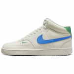 Nike Court Vision Mid Sail Photo Blue Moteri&scaron;ki sportbačiai Kreminiai Malachito spalvos CD5436-105 36