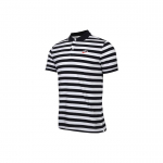 Nike Kontrastingos Juostelės Trumpomis Rankovėmis Polo Mar&scaron;kinėliai Vyri&scaron;ki Vir&scaron;utiniai Drabužiai Juodi CT5604-010 XL