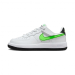 Nike Force 1 Low EasyOn PS Balti Žali Strike Vaikų Kedai Juodi FN0237-106 29.5