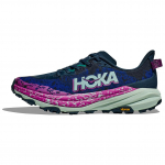 HOKA Speedgoat 6 2E Plati Stormy Skies Aqua Breeze Vyri&scaron;ki sportbačiai Mėlyni 1147830-SMY 42