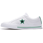 Converse One Star serijos apvalus priekis su rai&scaron;teliais žemi drobės sportbačiai Unisex sportbačiai Balti Žali Juodi 161566C 35
