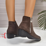 Madingi moteri&scaron;ki zom&scaron;iniai Chelsea ankle boots su storu madingu vidutinio kulno pėdos takeliu 2025 m. rudens nauja tendencija Goti&scaron;ki kasdieniai moteri&scaron;ki trumpi Botas Mujer 35 kava