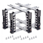 2.5 SAS SATA kietojo disko dėklas 4 vnt. Dell R720 R730 R730XD R430 R930 R620 R820 T420