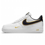 Nike Air Force 1 '07 LV8 'Metallic Swoosh Pack White Metallic Gold' sportbačiai DA8481-100 40