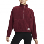 Nike Polar One Tf Hz Vir&scaron;utinė dalis Gyvatės Metų Riboto Leidimo Pusiau Užsegamas Megztinis Moteri&scaron;ki vir&scaron;utiniai drabužiai Bordo HV8465677 XL