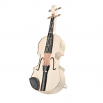 41 cm baltas violos smuiko modelis, dekoratyvinė muzikos instrumento kopija namų dekorui, puiki dovana muzikos mėgėjams, mokytojams ir studentams
