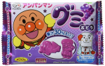 Fujiya Anpanman Guminukai 6 vnt. x 20 mai&scaron;elių (Vynuogė) violetinė