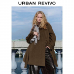 UR Women's Winter Belted Loose Fit Coat S