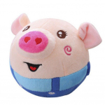 Animacinis filmas Pig Active judantis naminis pliu&scaron;inis žaislas plaunamas interaktyvus &scaron;unų žaislas USB įkraunamas kalbantis judantis &scaron;uo kamuoliukas &scaron;unims katėms