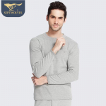 Septwolves Men's Thickened Fleece-Lined Thermal Underwear Set M