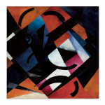 Obraz na pł&oacute;tnie abstrakcja alexandra exter 50x50 cm