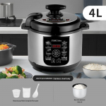 Daugiafunkcinis elektrinis slėginis ryžių puodas su dvigubu puodu ir didele talpa [Gamintojas] Mechanical Knob 2L