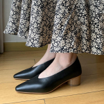 2024 Nauji Kar&scaron;ti Moteri&scaron;ki Natūralios Odos Batai Natūralios Odos Moteri&scaron;ki Auk&scaron;takulniai Seklios I&scaron;kirptės Vienguoliai Batai Auk&scaron;ti Kulnai 3 cm Kulnai Moterims 4 juoda