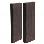 Juodmedžio medienos ruo&scaron;iniai gitaros priedai 120x40x10/50mm raižyti medienos blokai nebaigti mediniai blokai, skirti drožybai pasidaryk pats 120x40x10mm