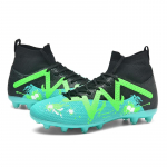 Unisex futbolo batai yra ilga nagai, elastingos kojinės vaiki&scaron;ki futbolo bateliai 35