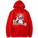 Mano Herojų Akademija Anime Harajuku Hoodies Gotikiniai Boku no Hero Academia Red Riot Eijirou Kirishima Animaciniai Ilgomis Rankovėmis Megztiniai S
