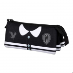 Trousse Triple FAN 2.0 - Mercredi Varsity - Noir - Taille Unique juoda