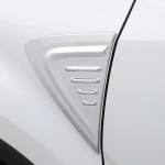 Mano GoodCar Side Air Flow Vent Blade tipo lapų lenta Oro i&scaron;leidimo anga Skydo rėmas Automobilio stilius Toyota C-HR 2016- automobiliui sidabras