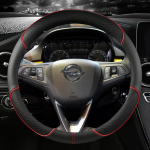 Automobilio vairo užvalkalas Opel Astra (K) Corsa (E) Karl 2014-2022 Crossland X Grandland X Insignia 2017-2022 Automobilių Aksesuarai RED O SHAPE