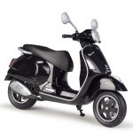 WELLY 1/12 2020 Vespa GTS Super Lydinio Laisvalaikio Motociklo Modelis Metalo Gatvės Kelių Motociklų Modelis Simuliatas Vaikų Žaislas Dovana juoda