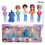 Animacinis Žaidimų Periferija Demonų Medžiotojai Anime Kpop Figūrėlė Modelis Žaislas Stalo Dekoracija Kolekcinės Figūrėlės Modelis Žaislas Vaikui Dovana blue