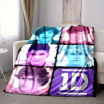1 vnt. 1D Prekių pledas Lengvas flanelinis mesti pledas sofai, lovai, kelionėms, stovyklavimui, svetainei, biurui, sofai 130&times;150cm gray