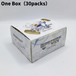 One Piece kortų žaidimas PVC kaladė su papildomomis kortomis kolekcionieriams ir žaidimui balta