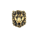 Gucci Liūto Galva Mados Papuo&scaron;alai Matinis Metalinis Žiedas Unisex žiedai Auksinis 398601-I4600-8233 13