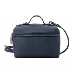 Longchamp Le Pliage Xtra Mini Užsegimas Užtrauktuku Odinė Rankinė Per Petį Crossbody Moteri&scaron;kos rankinės Tamsiai Mėlyna 10187987556 Basic Set (Bag+Dust Bag)