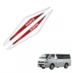 HIACE HIACE Automobilio Durų Ra&scaron;tų Rinkinys i&scaron; 2 vnt., Galinio vaizdo veidrodėlis Hiace HIACE raudona