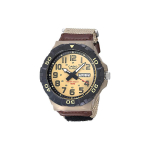 CASIO Vyri&scaron;kas standartinės serijos geltonas laikrodis MRW-210HB-5BVCF Random Watch Box beige