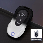C200 E200 Naujas 2025 m. Mercedes Benz mados cinko lydinio automobilio rakto dėklas Dangtelis Mercedes Benz AMG A B C E S klasės W204 W205