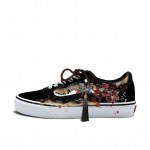 Vans Ward Atsparūs trinčiai Atsparūs trinčiai Žemi Kateboardo Batai Vyri&scaron;ki Juodi Raudoni VN0A36EMC4R(Team613-) 44