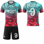 2025-26 Real Madrid juodas treniruočių/vartininko mar&scaron;kinėlis #9 Mbapp&eacute; #7 Vin&iacute;cius Futbolo mar&scaron;kinėliai L