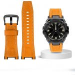 Originalios Odos Laikrodžio Dirželis Casio G-SHOCK GST-210/W120L/S130L/S310 GST-B100 W300/400G modeliams Su I&scaron;pjova Vyri&scaron;kas Laikrodžio Juostelė 26mm Priedai 26-14mm Notch black