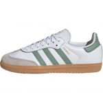 Adidas Originals SAMBA OG Neslystantys Atsparūs dilimui Žemi Paaugliams Skateboard'o Batai Balti/Žali JP5479 40