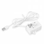 JN-206 DC/USB 5V Panardinamas vandens siurblys - 120L/h Be&scaron;epetėlis augintinių fontanėlis žuvų akvariumui/katėms su LED ir automatinio i&scaron;jungimo funkcija
