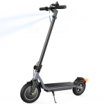 iScooter W6 Sulankstomas elektrinis paspirtukas - 500W variklis, 30 km nuotolis, 10 colių ratai ir Voltix programėlė miesto kelionėms juoda
