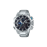 Casio EDIFICE Verslo Bluetooth prijungiamas Trejų akių ir Penkių rankenėlių Datos rodymas Sportinis atsparus vandeniui Laikrodis Kvarcinis Mechanizmas Nerūdijančio plieno EQB-800D-1A juoda