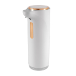 1200mAh USB įkraunamas ABS automatinis putojantis muilo dozatorius, bekontaktis, montuojamas ant sienos, vonios kambariui, virtuvei, 400 ml talpa, vie&scaron;bučiams balta