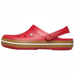 Crocs Bayaband Plastikinės Gatvės Mados Lauko Kvėpuojantys Mediniai Batai Unisex Raudoni 212756-7CX 45 brown