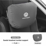 Volkswagen VW automobilio sėdynės galvos atrama Patvari komforti&scaron;ka EE32 Kaklo atrama Neslystanti pagalvė Scirocco Passat Polo B5 B6 B7 CC Tiguan Sharan gray
