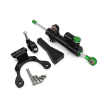 Vairo slopintuvas Stabilizatorius Motociklui Kawasaki Z900 z900 2024 Z 900 2018-2024 Slopintuvų tvirtinimo kron&scaron;teino atraminis komplektas Set B-green black