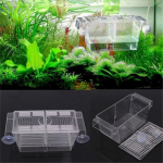 Akvariumas Fish Tank Guppy dvigubo veisimo veisėjas auginimo spąstų dėžė perykla