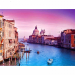 5D &bdquo;pasidaryk pats&ldquo; deimantinis paveikslas &bdquo;Venice Watertown&ldquo; Siuvinėjimo kryželiu kri&scaron;tolinio akmens mozaikos tapybos dekoras 20X30CM