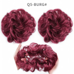 MISS WIG Plaukų priauginimai Banguoti Garbanoti Netvarkingi Plaukų kuodeliai Priauginimai Spurgos Plaukai Chignons Plaukų gabaliukai Perukas Plaukų papuo&scaron;alai galvos apdangalų žiedai žiedas