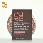 PURC Organic Polygonum &scaron;ampūno juostelė 100% PURE ir Polygonum rankų darbo &scaron;alto apdorojimo plaukų &scaron;ampūnas be chemikalų ar konservantų