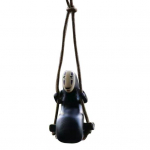 Anime Spirited Away Swinging No Face Man Automobilinis dekoratyvinis pakabukas namų papuo&scaron;alas
