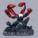 Tokijo vampyro Keno Kaneki veiksmo figūrėlė 1/8 mastelio dažyta figūrėlė, mū&scaron;io versija, &scaron;imtakojis Kenas Kaneki PVC figūrėlė, žaislas &bdquo;Brinquedos&ldquo; Height 26 cm
